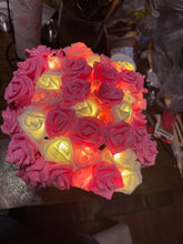 Load image into Gallery viewer, Rose Bouquet w/ Lights
