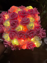 Load image into Gallery viewer, Rose Bouquet w/ Lights
