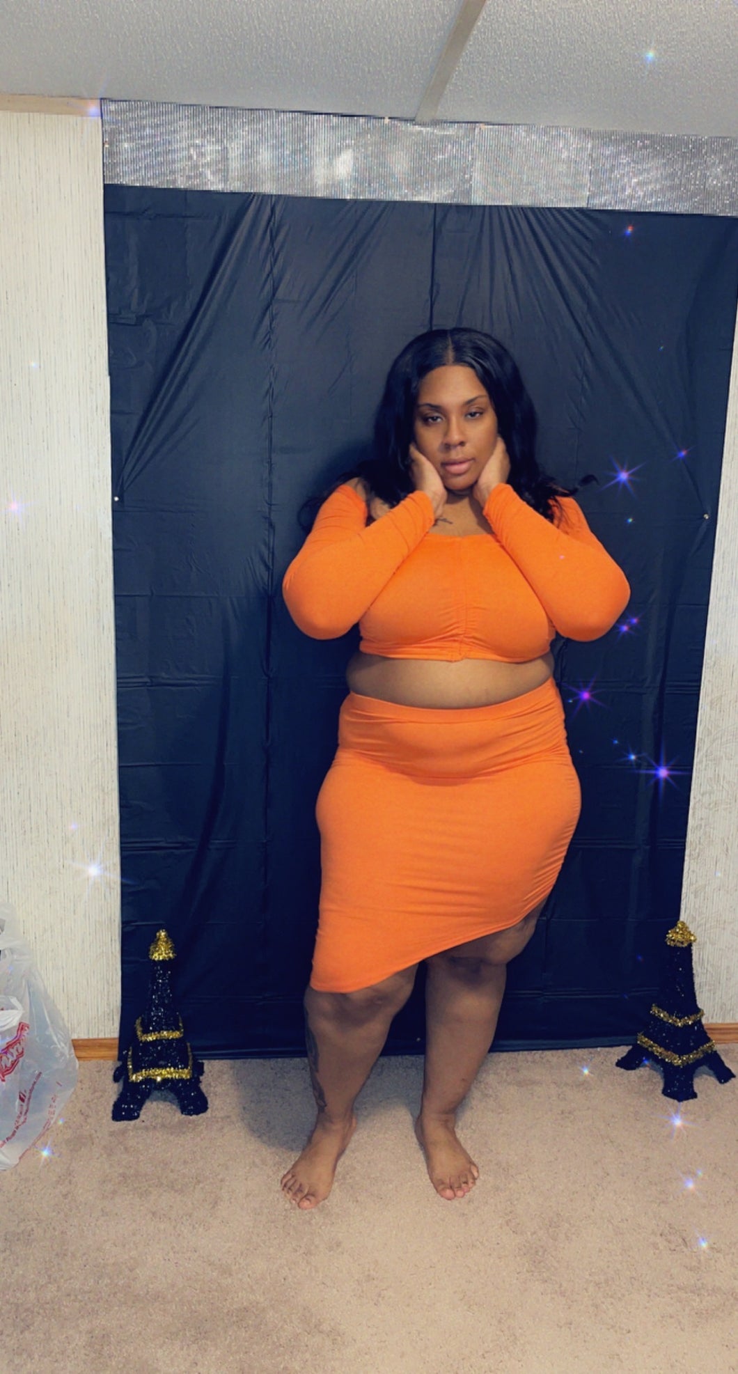 Keep It Peachy Two Piece Set